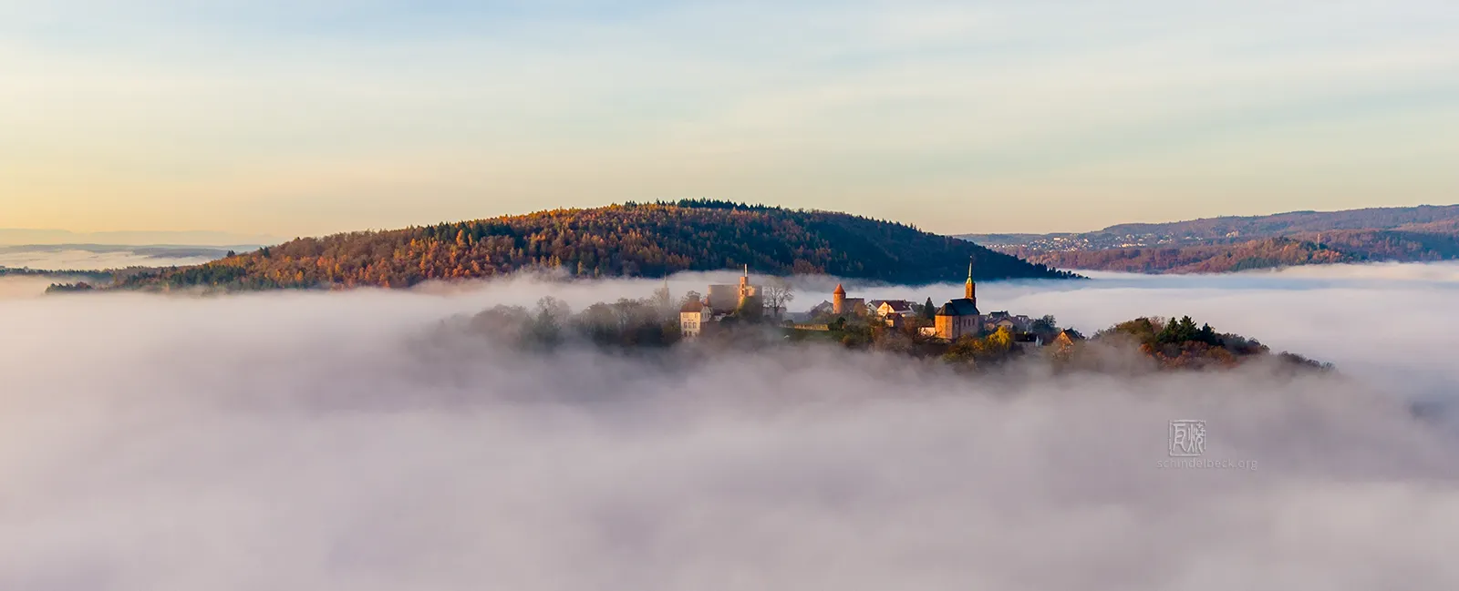 Dilsberg im Nebel - Frank Schindelbeck Fotografie