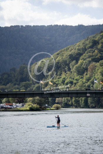 Standup auf dem Neckar